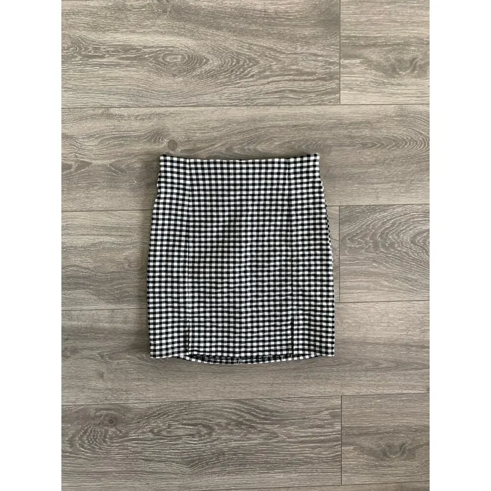 Plaid Mini skirt